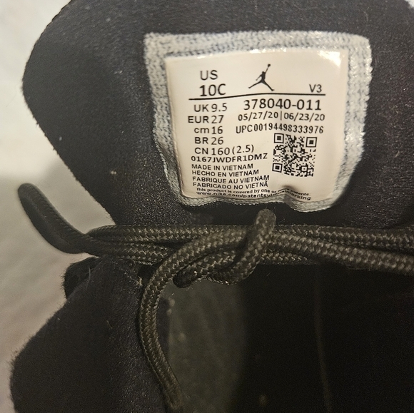 Nike Air Jordan 11 XI Retro Jubilee TD Shoes Sneakers Size 10 - Picture 2 of 11